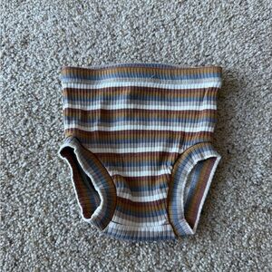 Quincy Mae Multicolor Striped Bloomer